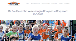 Desktop Screenshot of hooglandsedorpsloop.nl